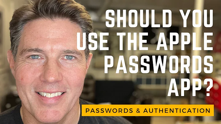 Should You Use The Apple Passwords App?