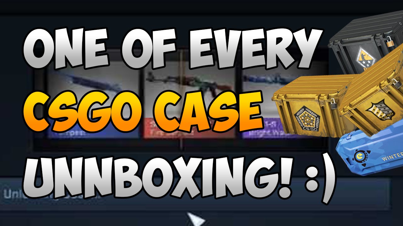 CS:GO: One of Every Case Unboxing! - YouTube
