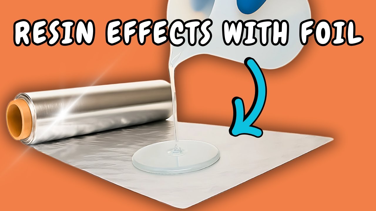 You Won’t Believe These Resin Effects Created with KITCHEN FOIL