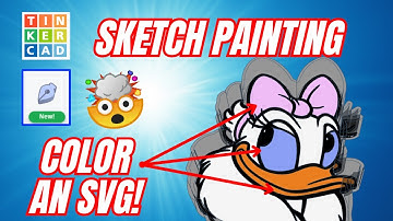 Paint SVGs with the Tinkercad Sketch Tool!  Bezier Curve 101