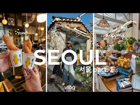 SOUTH KOREA VLOG 2024: pack with me & travel prep, first day in seoul, cafe hopping in seoul