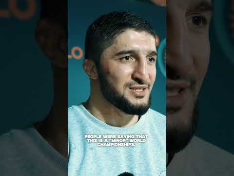 Abdulrashid SADULAEV on his performance at Muhamet Malo, qualifying for the Europeans 🗣️👏