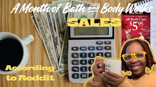 When are we going to get Disney on sale? | An ALLEGED month of sales acc to Reddit #bathandbodyworks