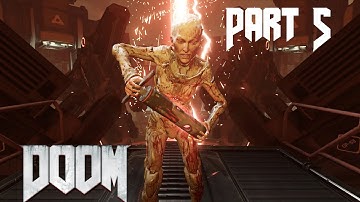 Doom (2016) - Gameplay Part 5 - Argent Tower [1080P 60FPS]