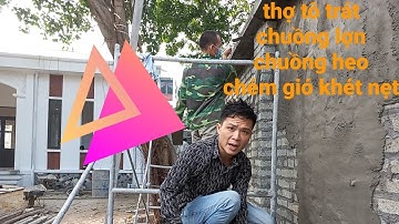 Mẫu tường rào thôn quê và cách tô trát tường rào đúng cách