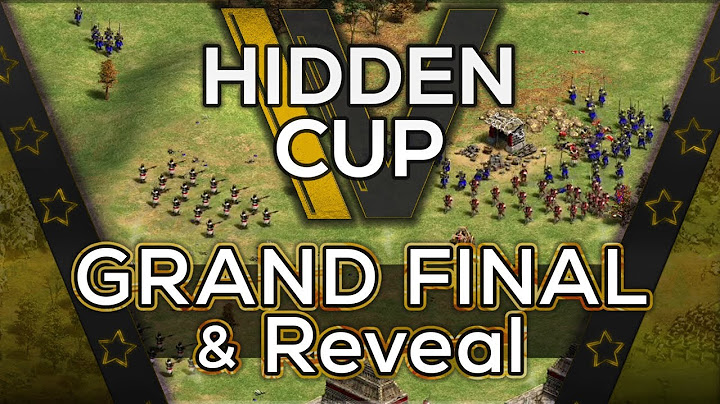 Hidden Cup 4 | GRAND FINAL & Reveal (Best of 7)