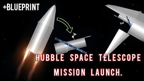 Hubble Space Telescope/ launch in Spaceflight Simulator.