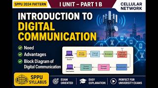Part 1- Cellular Network - I Unit -  Introduction to Digital Communication - Third Year E&TC