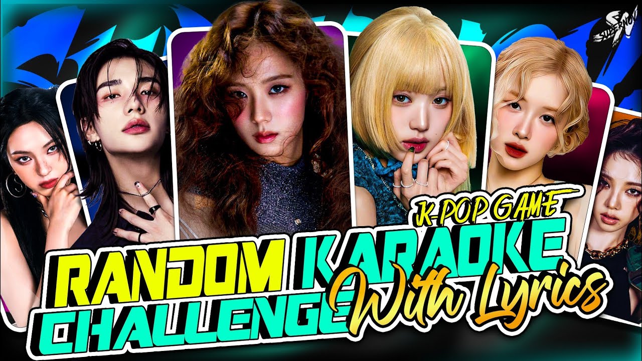 K-POP RANDOM KARAOKE CHALLENGE WITH LYRICS🎤 🎶