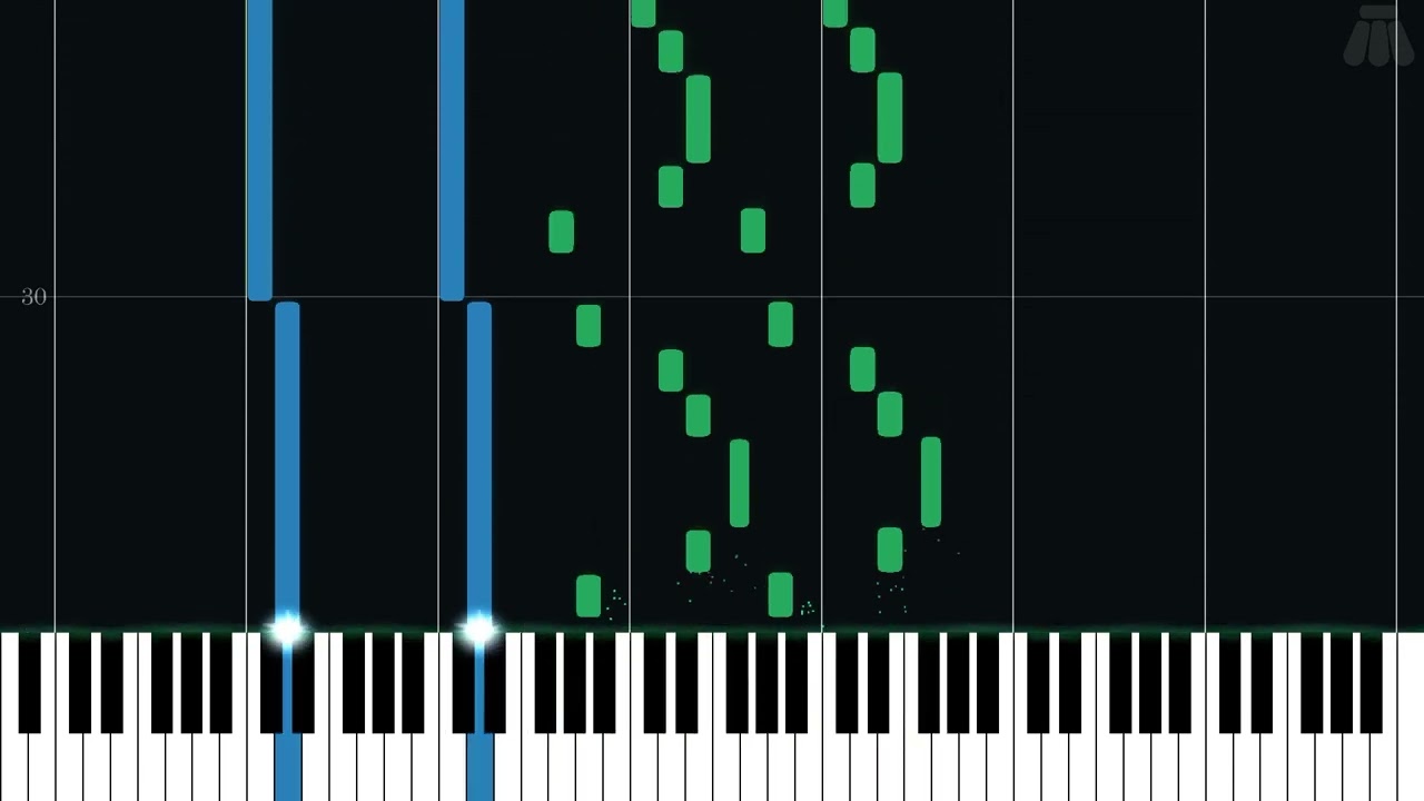 Chaos Temple - Final Fantasy - Easy Piano Tutorial