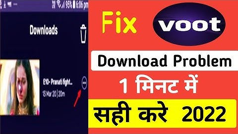 How to fix voot video download problem 2022 | voot download problem (error)2022#Youtuberjais