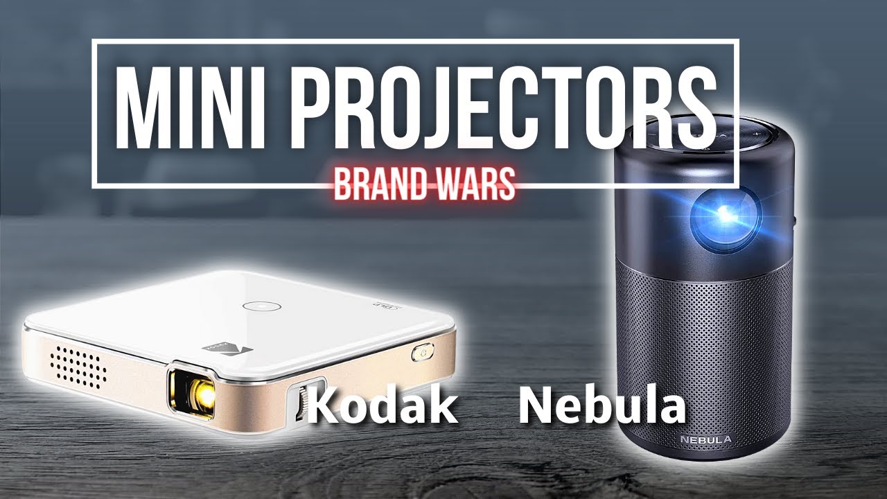  KODAK Luma 150 Ultra Mini Pocket Pico VS Anker Nebula Capsule Mini Projector YouTube
