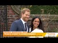Harry and Meghan return to UK with children | Sunrise