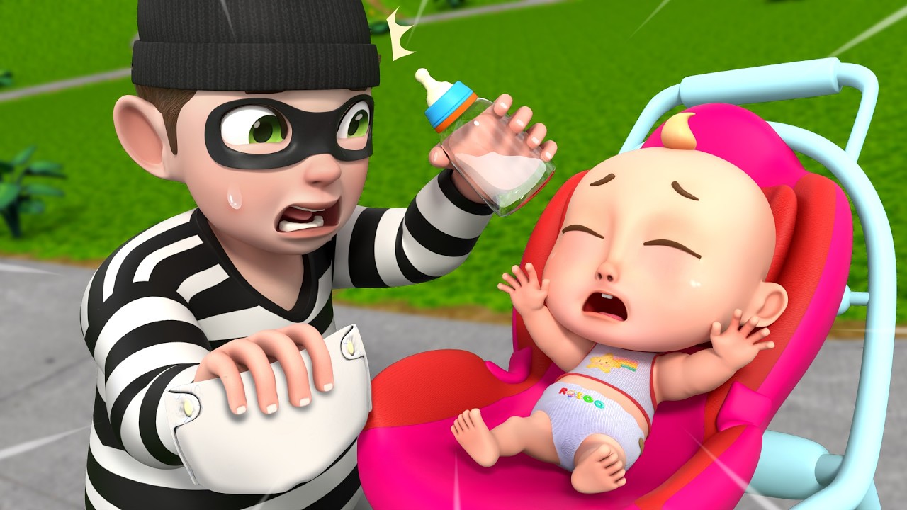 Watch Out The Thief! | Baby At The Supermarket | Rosoo Kindergarten Nursery Rhymes & Kids Songs