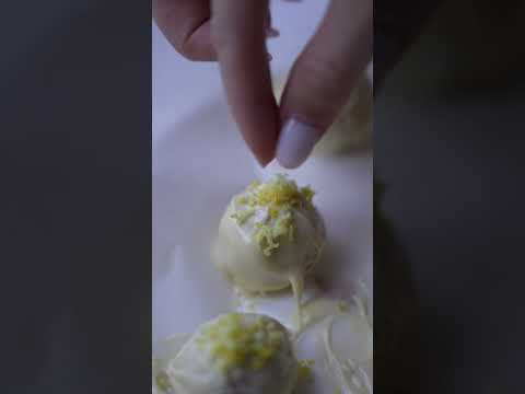 Limonlu cheesecake topları 🍋