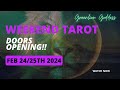 WEEKEND TAROT &quot;DOORS OPENING!!!&quot; FEBRUARY 24th + 25th 2024