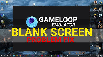 BLANK SCREEN problem FIX 100% - Gameloop -  Siri Std