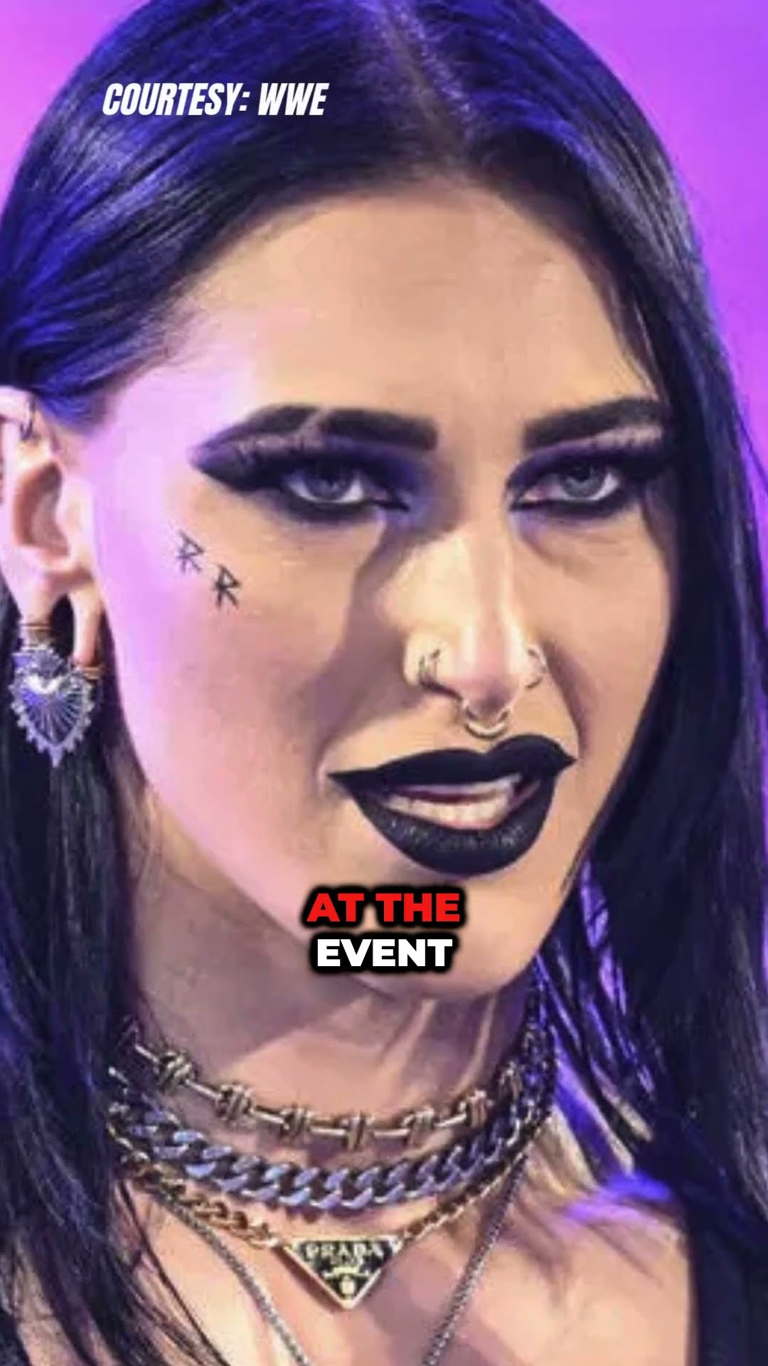 Rhea Ripley Spotted at AEW Fans Thought So, but She Was Backstage! #RheaRipley #AEW #WWE #shorts