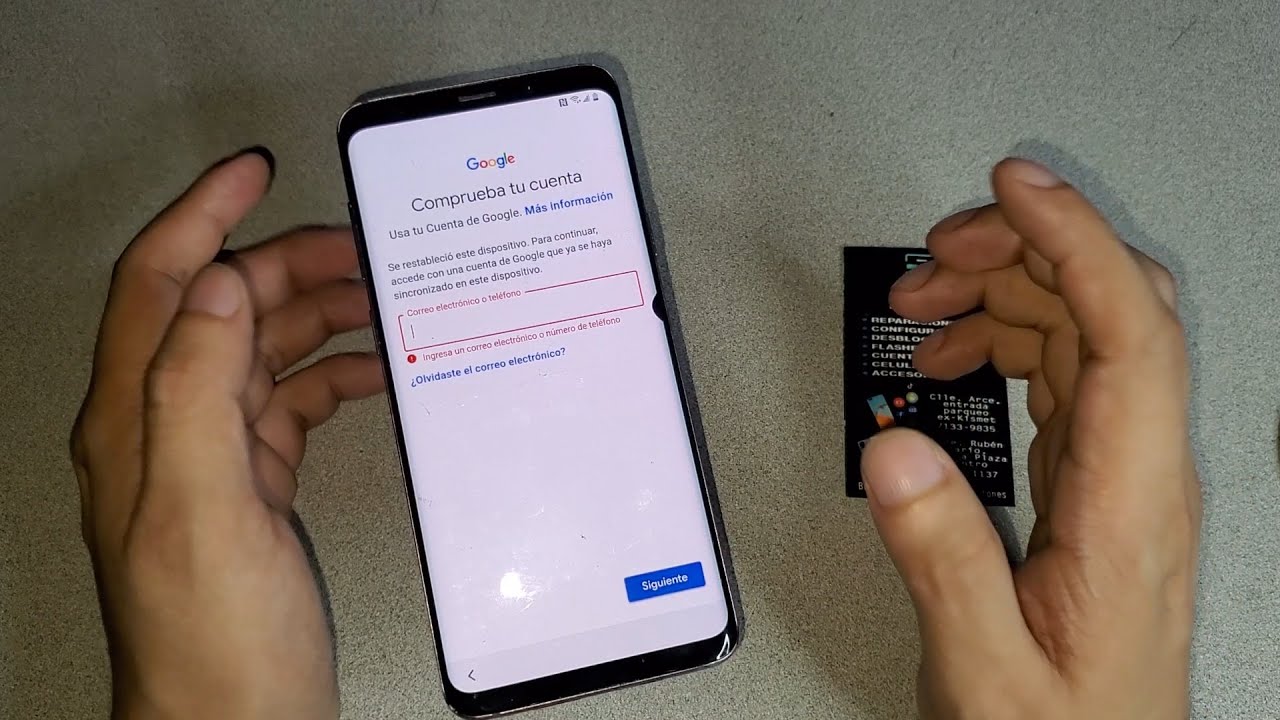 FRP Samsung S9 y S9 como quitar cuenta google androi 9 super facil sin PC
