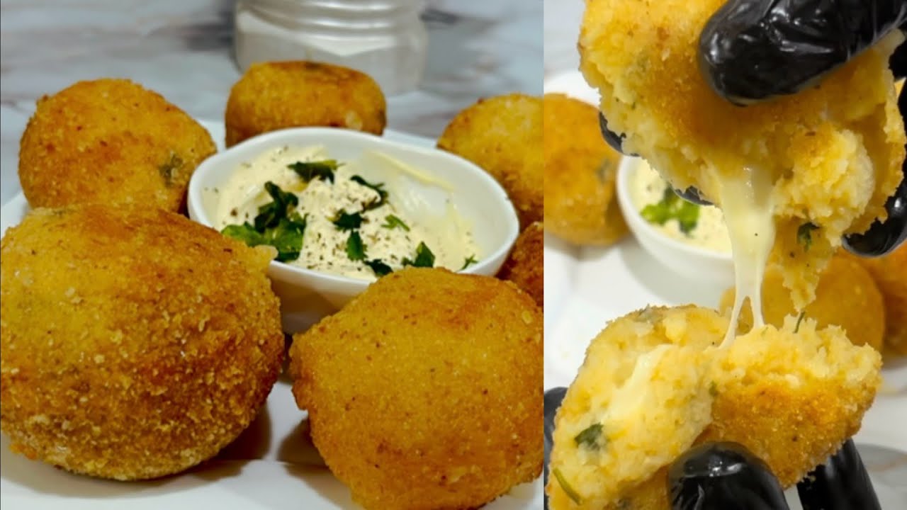 كروكات البطاطا المقرمشه 😍بأسهل طريقه