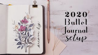 My 2020 Bullet Journal Set Up – Quick, Simple and Easy - Little