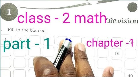Class - 2 maths #chapter - 1 # Revision# part -1#