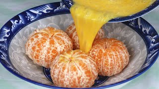 橘子別直接吃了，學會這種做法，口感松軟香甜，比面包油條都 ... 