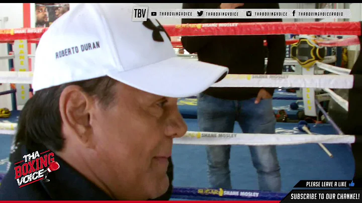 Roberto Duran Does Amazing Speed Bag Routine with ...