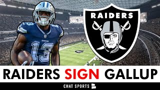 Michael Gallup Signs 1-Year Contract With Las Vegas Raiders After 2024 NFL Draft | Raiders News