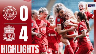 Highlights: Brilliant Leanne Kiernan Hat-Trick! Leicester City 0-4 Liverpool Fc Women