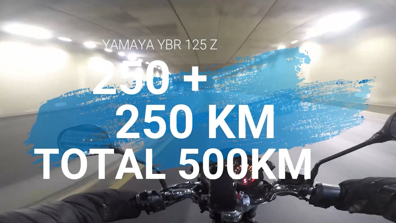 YAMAHA YBR 125 Z - VIAJE DE ASUNCION A SAN PREDO (500 KM)