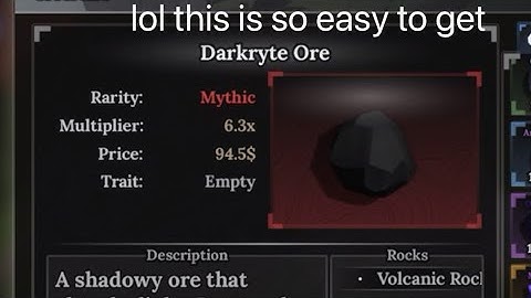 hardest ores to get in the forge based on personal experience