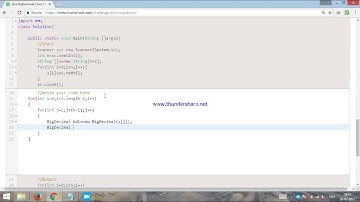 How to solve Java Big Decimal problem in hackerrank