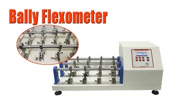 How to Use Bally Flexometer | Leather Flexing Tester Based on ISO 5402