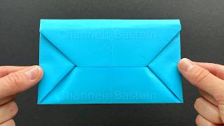 Origami Brief: Briefumschlag falten Din A4 - Kuvert selber basteln mit Papier ✉