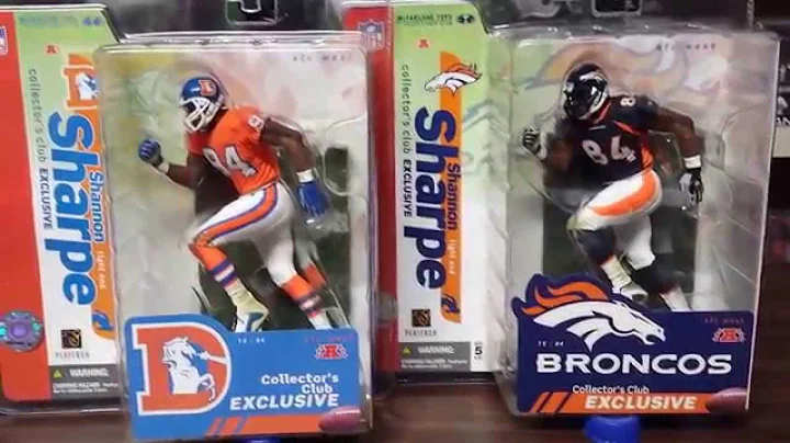 2014 Denver Broncos Shannon Sharpe Mcfarlane NFL e...