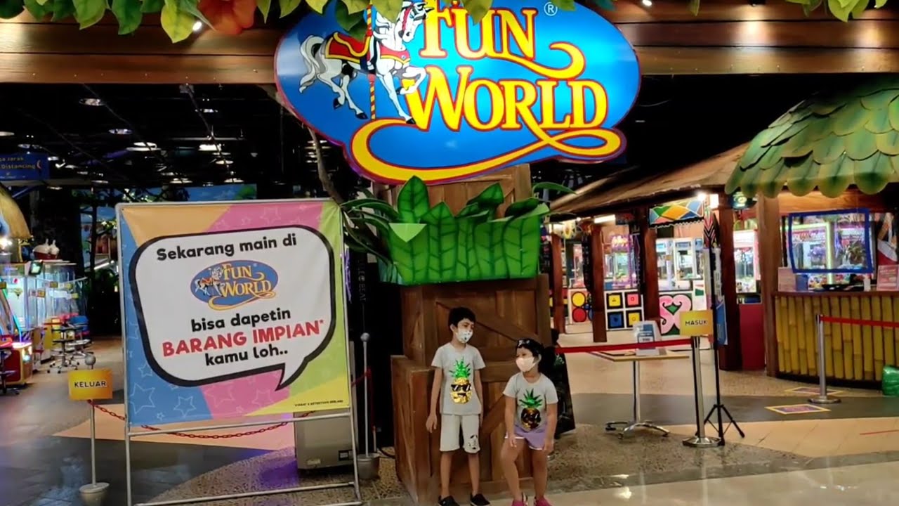 Fun World Alam Sutra | Playground Berasa Milik Sendiri 😁 ️ - YouTube