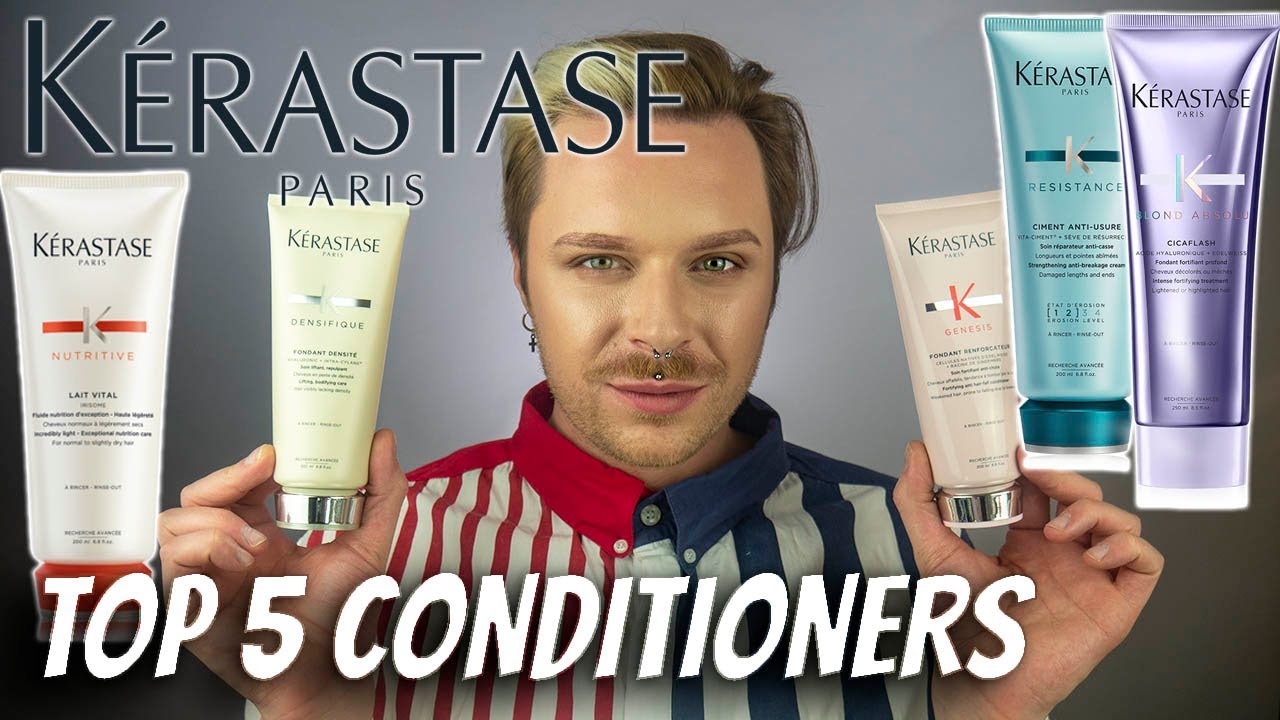 Janice opskrift Skjult KERASTASE TOP 5 CONDITIONERS | Best Conditioners For All Hair Types | Best  High End Conditioner - YouTube
