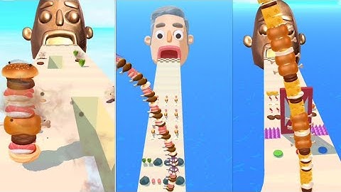 Sandwich Runner Walkthrough All Gameplay Android and IOS level Max #gaming