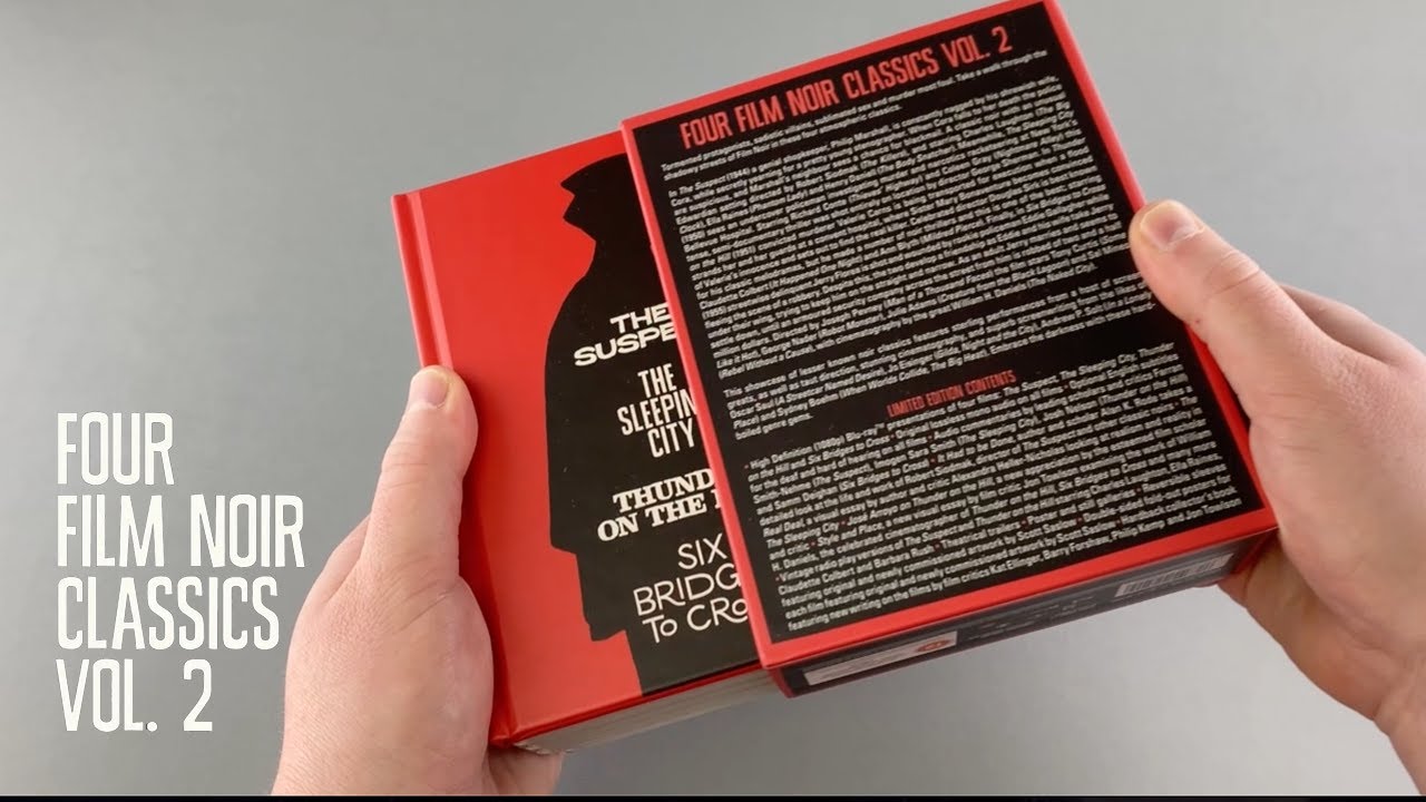 Four Film Noir Classics Vol. 2 | Unboxing | 4K - YouTube