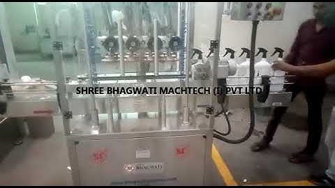 Trigger Pump Caps Linear Screw Capping Machine