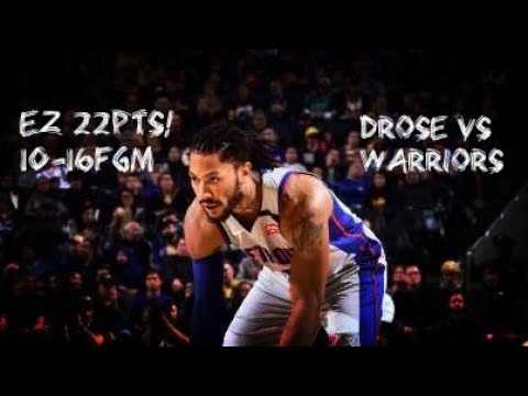 derrick-rose-full-game-highlights-vs-the-warriors-|-2020.01.04-|-22pts!