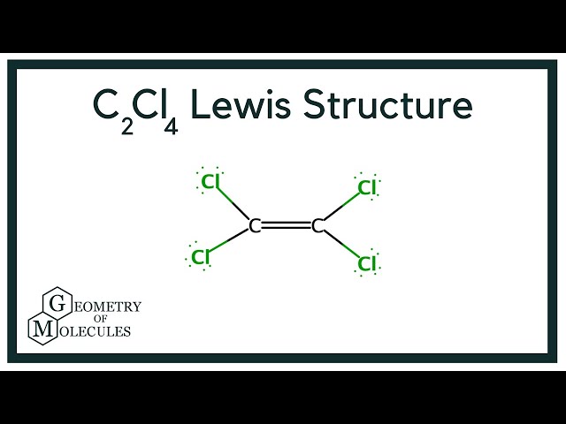 Lewis Dot Structure For C2cl4