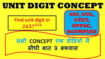 Find Unit Digit/ Number System/ #education #mathstricks #mathematics @MATHSWITHCHAUDHARY