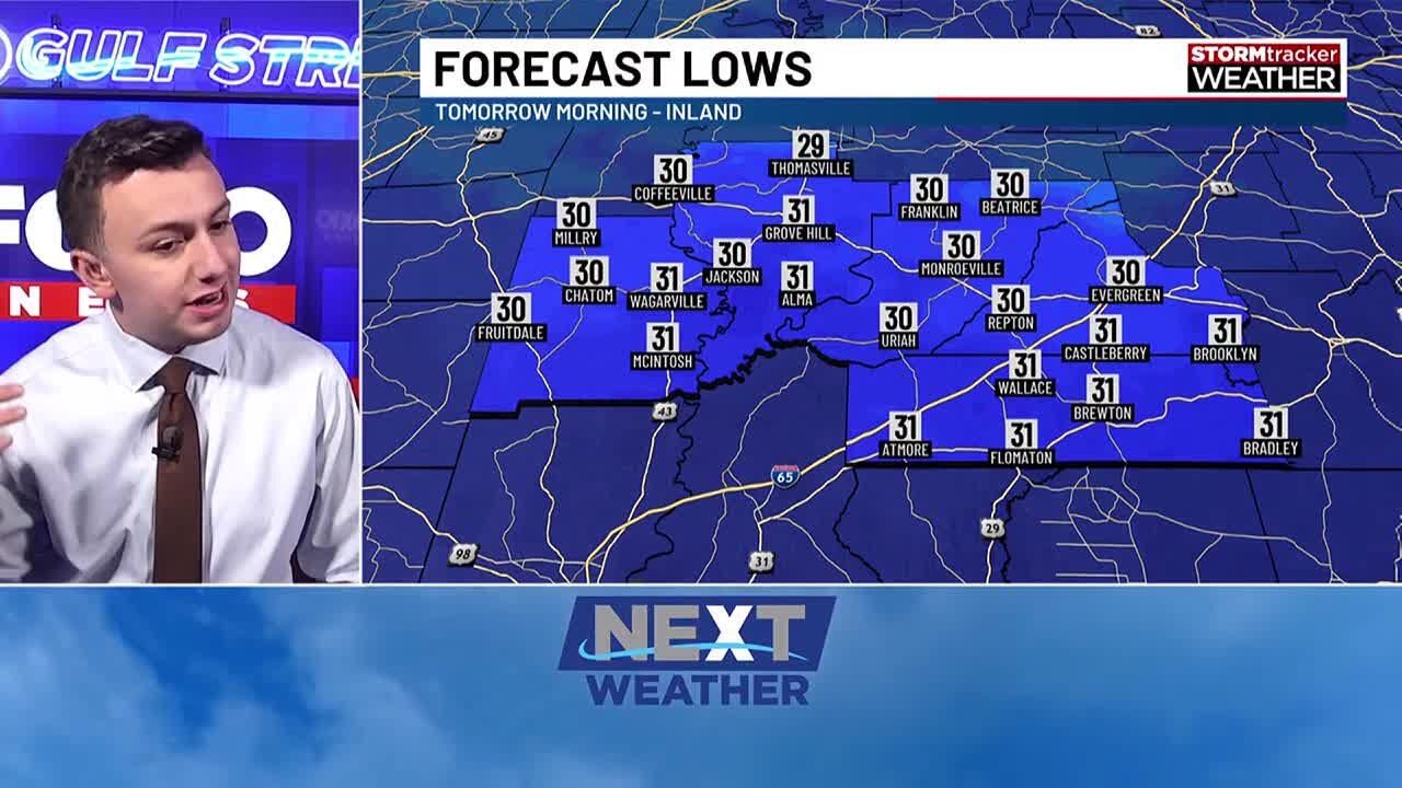 Cold air moves in soon, with a rain chance looming on Christmas Day ...