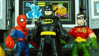 BATMAN & SPIDERMAN teach STRANGER DANGER teaching educational kids to be safe 2