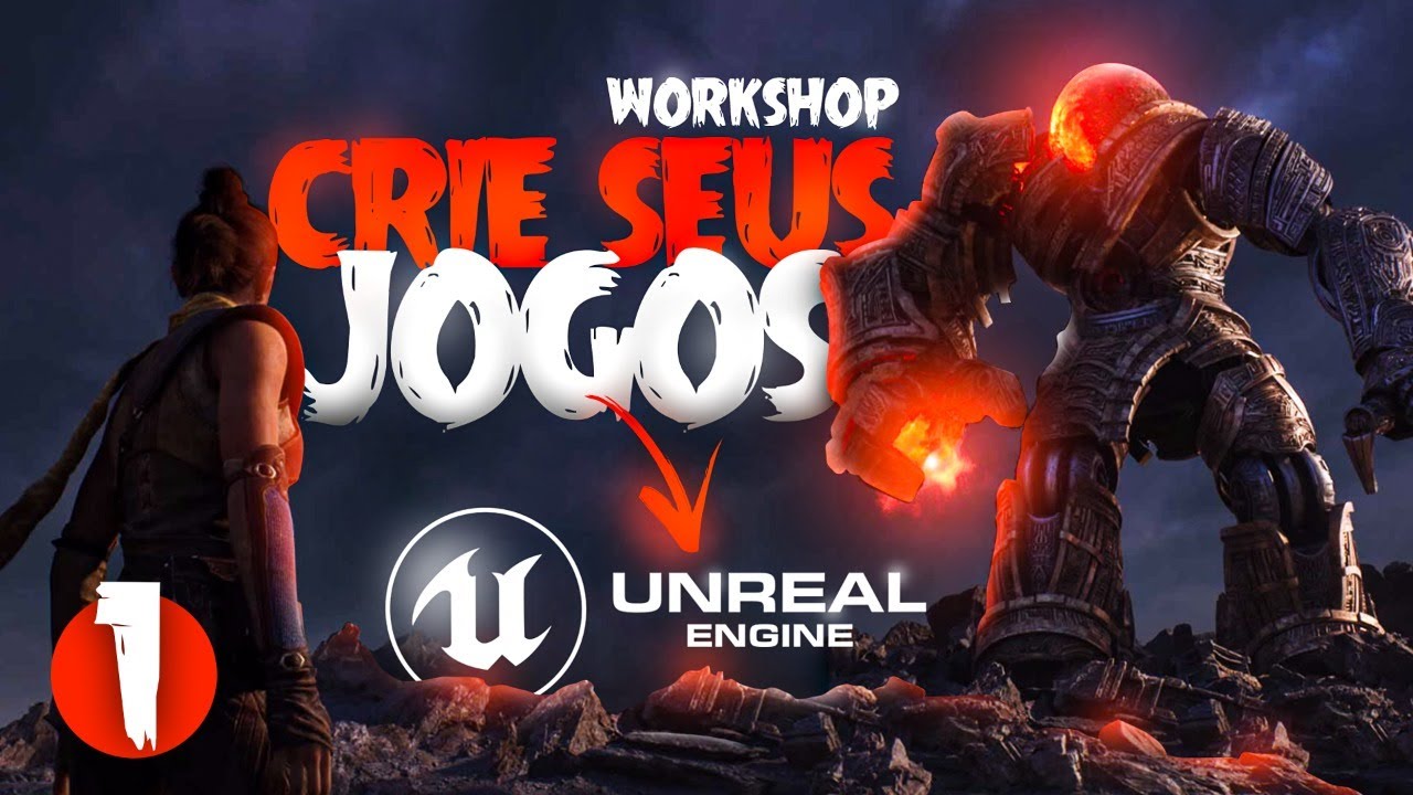 Aprenda UNREAL ENGINE 5: Básico e Interface! (Workshop 1 de 3)