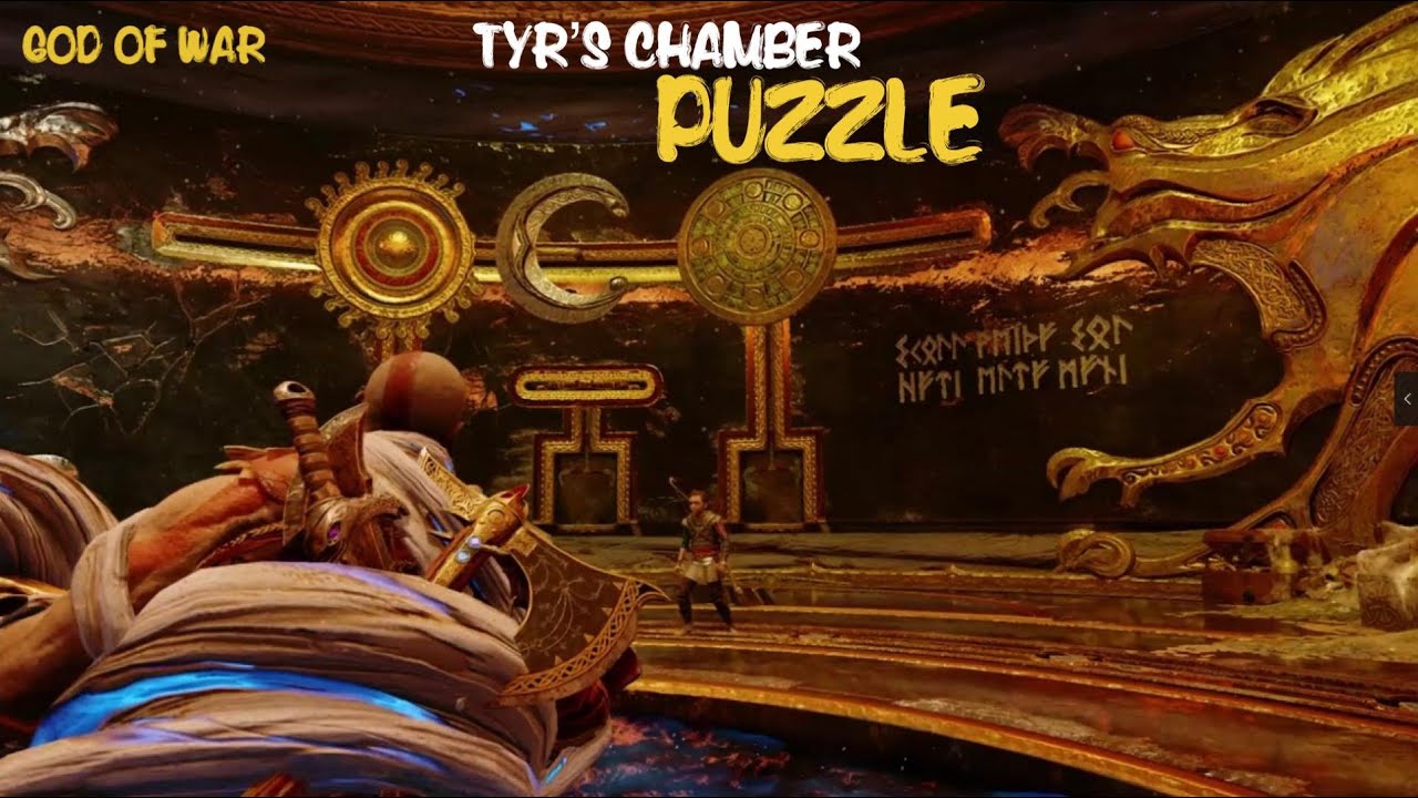 Tyr's Chamber Puzzle WolfGiants Sköll and Hati, the bringers of day