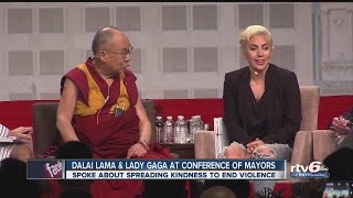 Dalai Lama - Lady Gaga In Indy