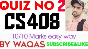 CS408 Quiz 2 Fall 2021|CS408 quiz 2 Solution 2022|cs408 quiz 2|cs408 quiz 2 2021|cs408 quiz 2 2022